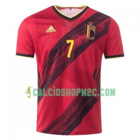 Belgio Kevin De Bruyne 7 Maglia Prima Euro 2020 Manica Corta